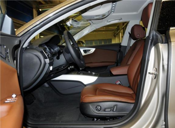 奥迪A7 2013款 30 FSI 标准型 车厢座椅   前排空间