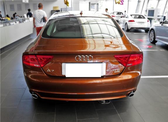 奥迪A7 2014款 50 TFSI quattro 舒适型 外观   正后
