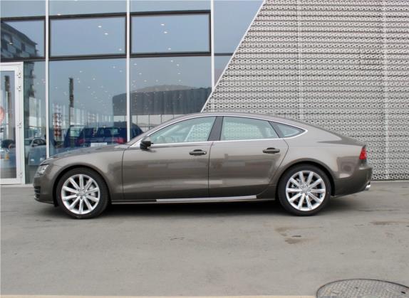 奥迪A7 2014款 50 TFSI quattro 舒适型 外观   正侧