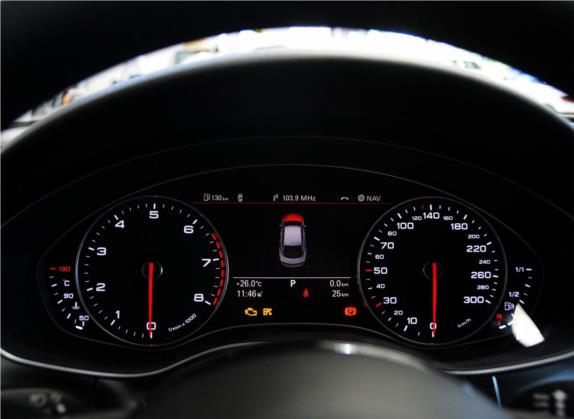 奥迪A7 2014款 50 TFSI quattro 舒适型 中控类   仪表盘