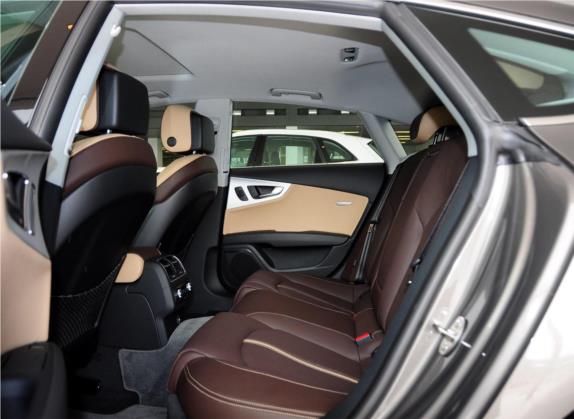 奥迪A7 2014款 50 TFSI quattro 豪华型 车厢座椅   后排空间