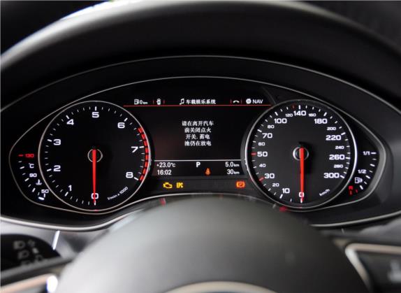 奥迪A7 2014款 50 TFSI quattro 豪华型 中控类   仪表盘