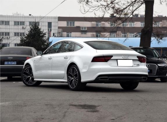 奥迪A7 2017款 50 TFSI quattro 动感型 外观   斜后