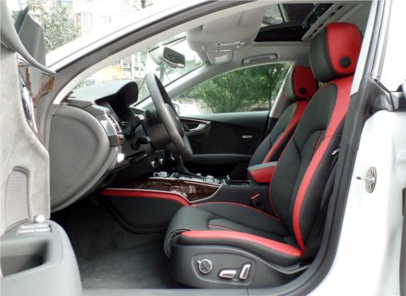 奥迪A7 2018款 50 TFSI quattro 舒适型 车厢座椅   前排空间