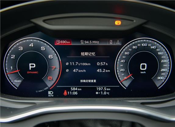 奥迪A7 2019款 55 TFSI quattro 竞技版 中控类   仪表盘