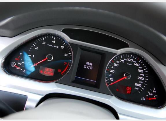 奥迪A6L 2009款 2.8 FSI 豪华型 中控类   仪表盘