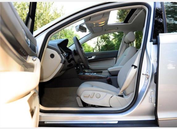奥迪A6L 2010款 2.7 TDI 车厢座椅   前排空间