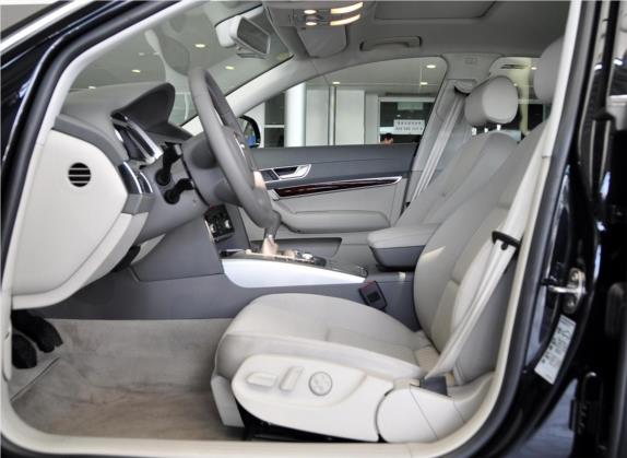 奥迪A6L 2011款 2.0 TFSI 手动标准型 车厢座椅   前排空间