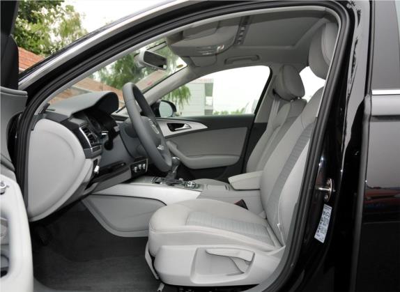 奥迪A6L 2012款 TFSI 手动基本型 车厢座椅   前排空间