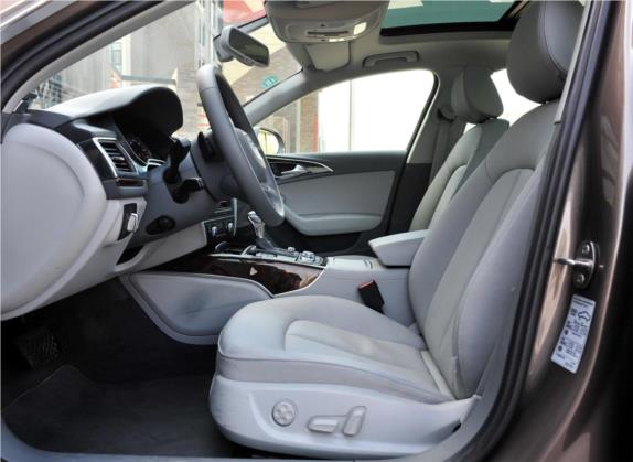 奥迪A6L 2012款 30 FSI 豪华型 车厢座椅   前排空间