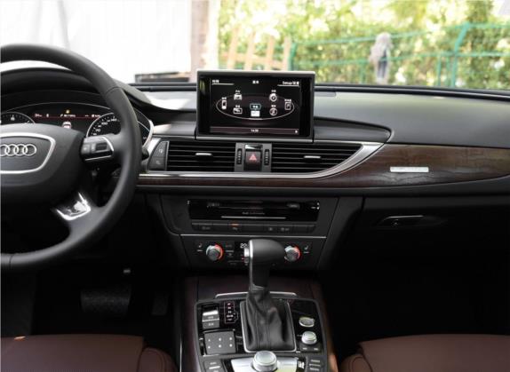 奥迪A6L 2015款 35 FSI quattro 舒适型 中控类   中控台