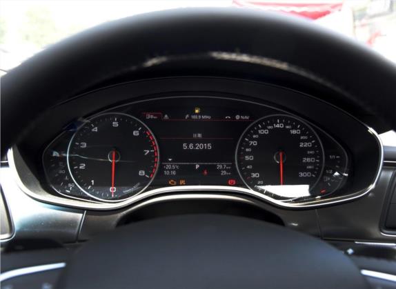 奥迪A6L 2015款 TFSI 百万纪念智领型 中控类   仪表盘