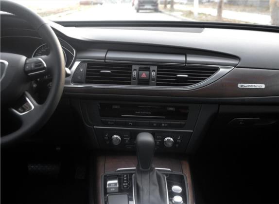 奥迪A6L 2017款 50 TFSI quattro 豪华型 中控类   中控台