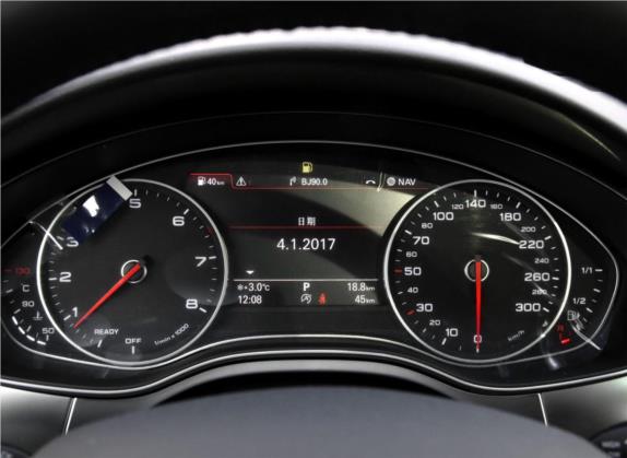 奥迪A6L 2017款 50 TFSI quattro 尊享型 中控类   仪表盘