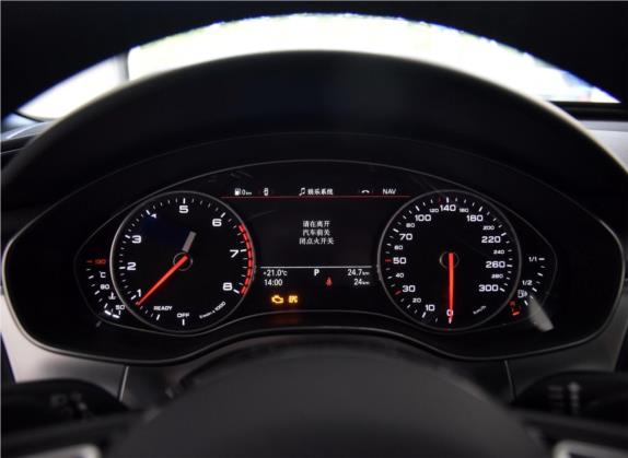 奥迪A6L 2018款 30周年年型 45 TFSI quattro 运动型 中控类   仪表盘