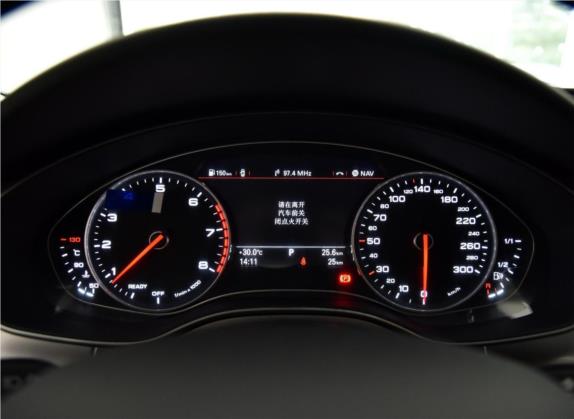 奥迪A6L 2018款 30周年年型 45 TFSI quattro 豪华型 中控类   仪表盘