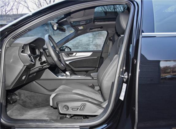 奥迪A6L 2019款 45 TFSI 臻选动感型 车厢座椅   前排空间