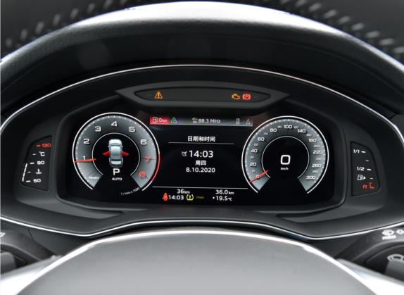 奥迪A6L 2021款 40 TFSI 豪华动感型 中控类   仪表盘