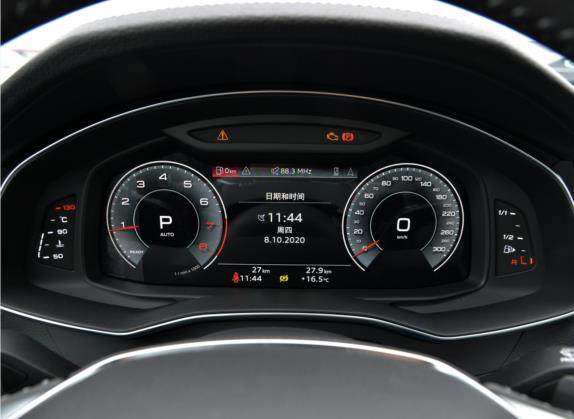 奥迪A6L 2021款 45 TFSI quattro 臻选动感型 中控类   仪表盘