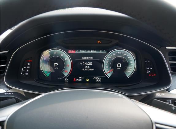 奥迪A6L 2021款 55 TFSI quattro 旗舰致雅型 中控类   仪表盘