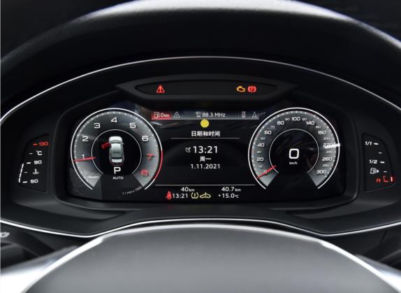 奥迪A6L 2022款 45 TFSI quattro 臻选致雅型 中控类   仪表盘