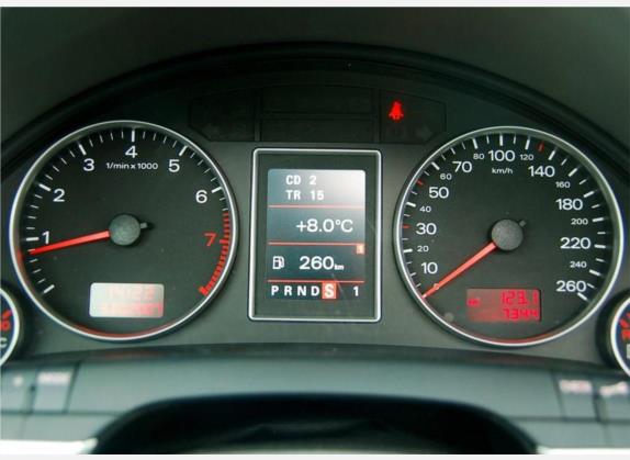 奥迪A4 2006款 3.0L quattro 旗舰型 中控类   仪表盘