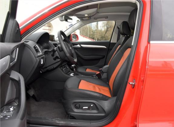 奥迪Q3 2016款 40 TFSI quattro 全时四驱风尚型 车厢座椅   前排空间