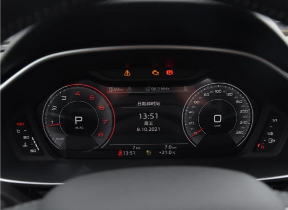奥迪Q3 2022款 40 TFSI 时尚动感型 中控类   仪表盘