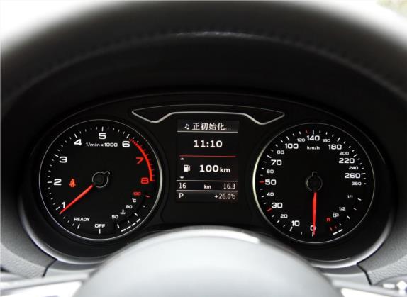 奥迪A3 2016款 Limousine 40 TFSI 豪华型 中控类   仪表盘