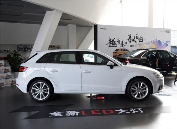 奥迪A3 2017款 Sportback 35 TFSI 进取型 外观   正侧