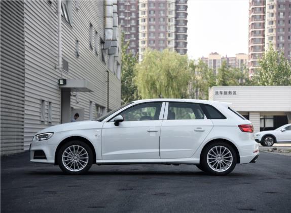 奥迪A3 2017款 Sportback 35 TFSI 时尚型 外观   正侧