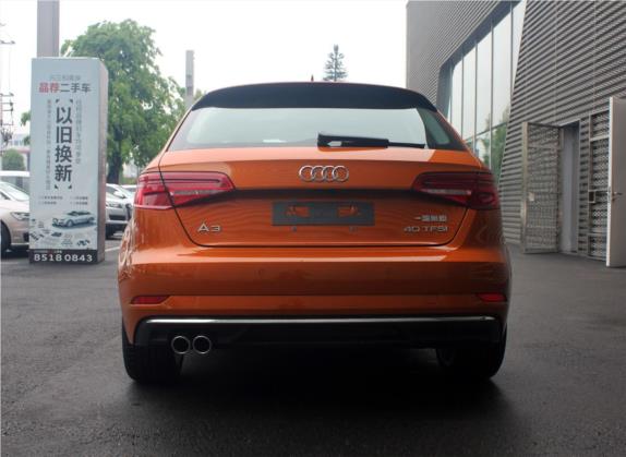 奥迪A3 2017款 Sportback 40 TFSI 风尚型 外观   正后