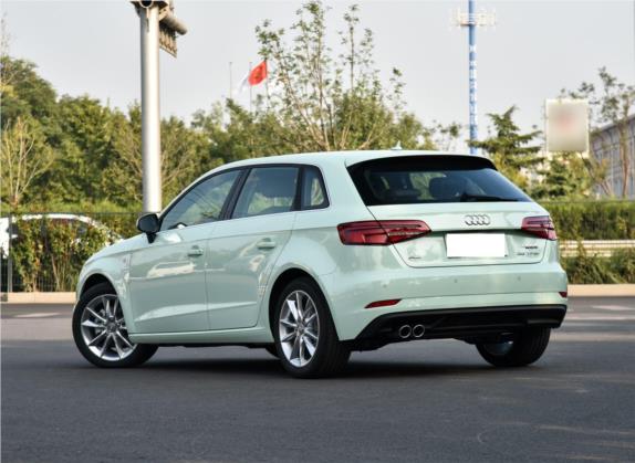 奥迪A3 2018款 30周年年型 Sportback 35 TFSI 进取型 外观   斜后