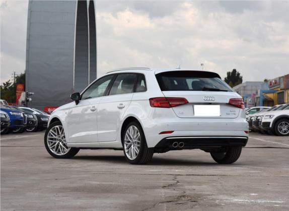 奥迪A3 2018款 30周年年型 Sportback 35 TFSI 风尚型 外观   斜后