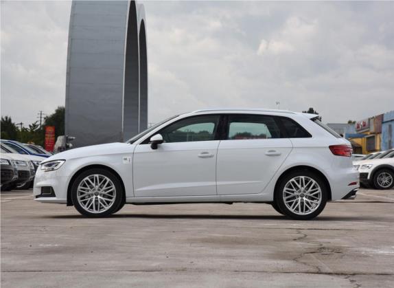 奥迪A3 2018款 30周年年型 Sportback 35 TFSI 风尚型 外观   正侧
