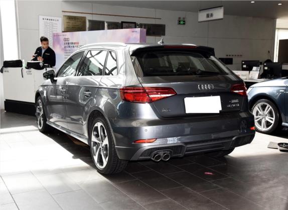 奥迪A3 2018款 30周年年型 Sportback 35 TFSI 运动型 外观   斜后