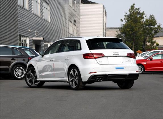 奥迪A3 2018款 30周年年型 Sportback 40 TFSI 运动型 外观   斜后