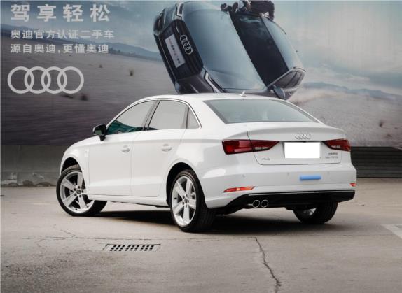 奥迪A3 2018款 30周年年型 Limousine 35 TFSI 风尚型 外观   斜后