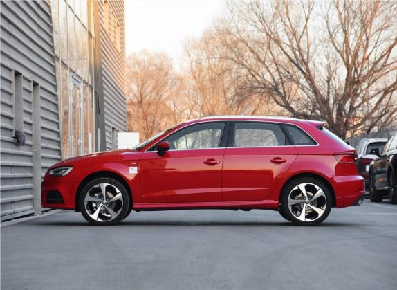 奥迪A3 2019款 Sportback 35 TFSI 运动型 国VI 外观   正侧
