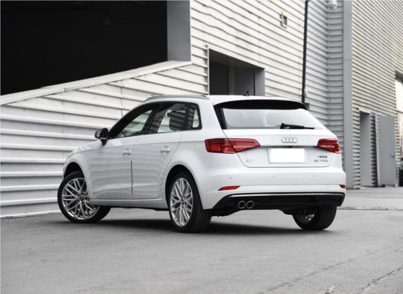 奥迪A3 2019款 Sportback 40 TFSI 风尚型 国VI 外观   斜后