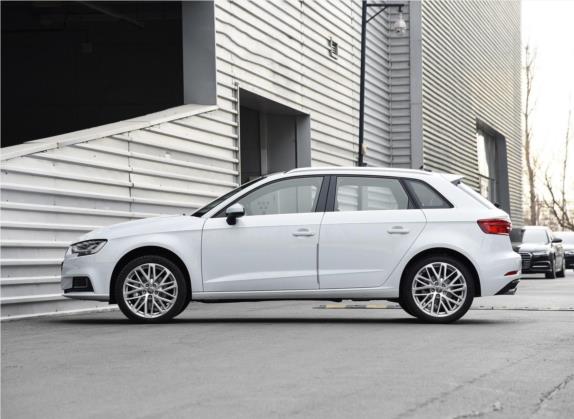 奥迪A3 2019款 Sportback 40 TFSI 风尚型 国VI 外观   正侧