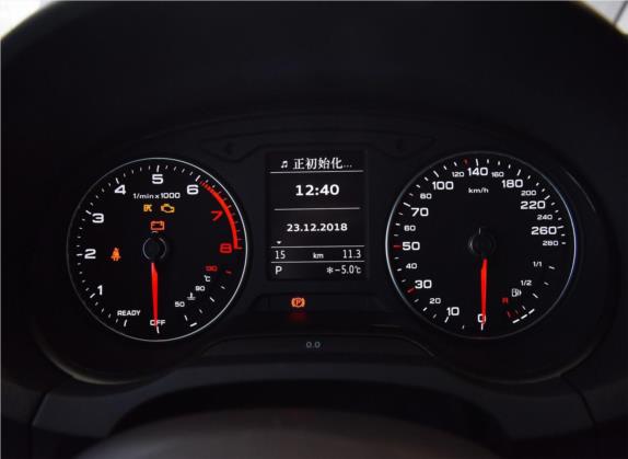 奥迪A3 2019款 Sportback 40 TFSI 运动型 国VI 中控类   仪表盘