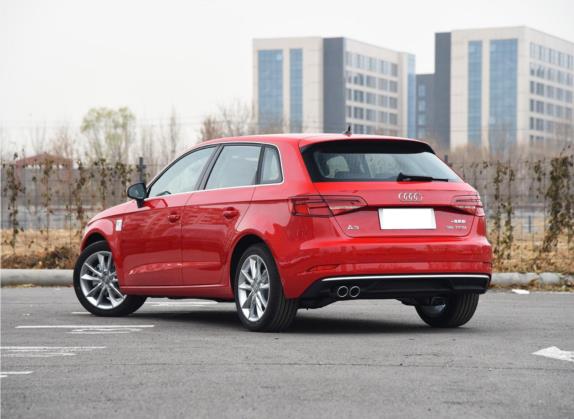奥迪A3 2019款 Sportback 35 TFSI 进取型 国V 外观   斜后