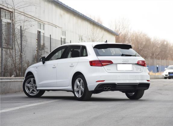 奥迪A3 2019款 Sportback 35 TFSI 时尚型 国V 外观   斜后
