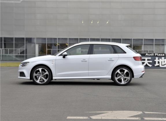 奥迪A3 2019款 Sportback 35 TFSI 运动型 国V 外观   正侧