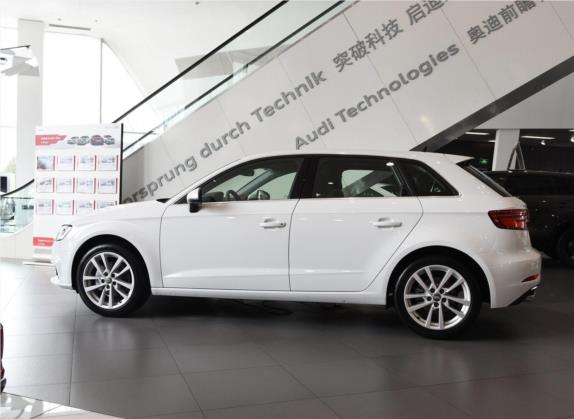 奥迪A3 2020款 改款 Sportback 35 TFSI 进取型 国VI 外观   正侧