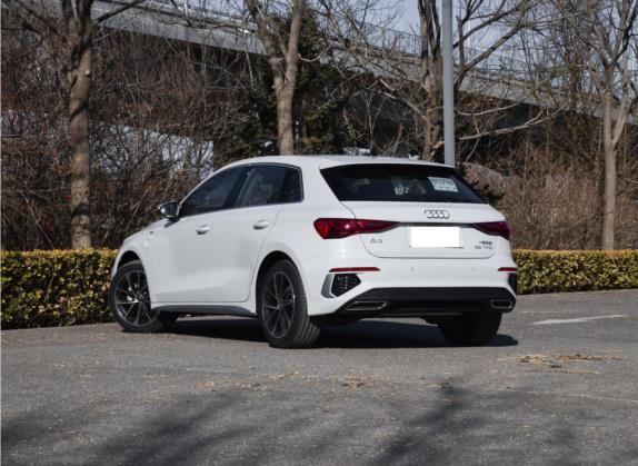 奥迪A3 2021款 Sportback 35 TFSI 进取运动型 外观   斜后