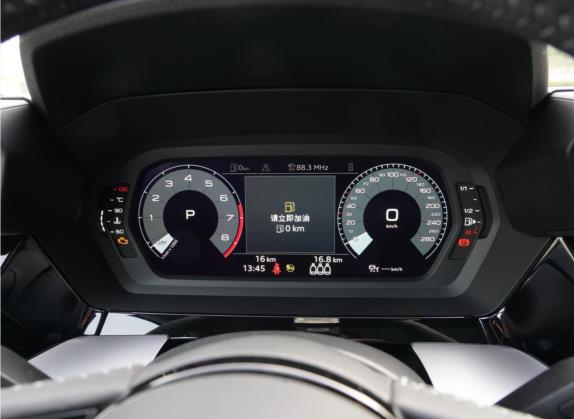 奥迪A3 2021款 Sportback 35 TFSI 时尚运动型 中控类   仪表盘