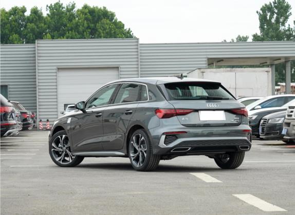 奥迪A3 2021款 Sportback 35 TFSI 进享人生版 外观   斜后