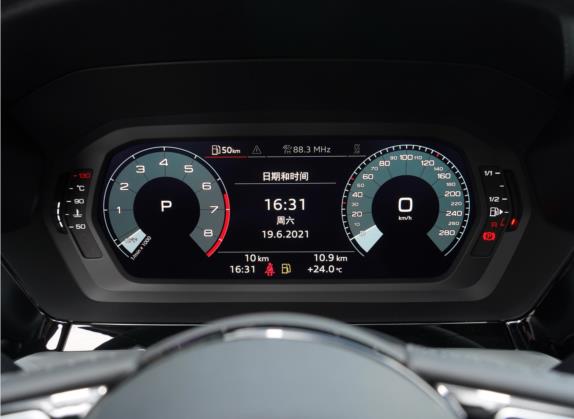 奥迪A3 2021款 Sportback 35 TFSI 进享人生版 中控类   仪表盘